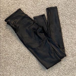 Spanx Faux Leather Leggings